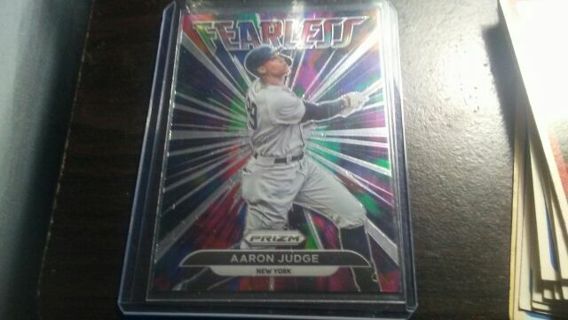 2022 PANINI PRIZM FEARLESS AARON JUDGE NEW YORK YANKEES BASEBALL CARD# FL-6