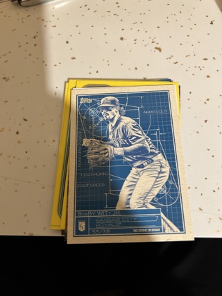 2024 topps blueprints bobby witt jr