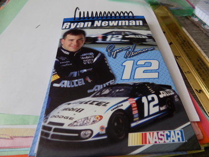 Ryan Newman Spiral Notepad Nascar # 12