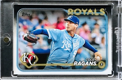 Cole Ragans - 2024 Topps #95 - Kansas City Royals [AA025]