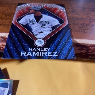 2011 topps diamond stars Hanley Ramirez baseball card 