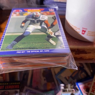 (50) random 1989 pro set football cards 