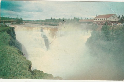 Vintage Used Postcard: A: 1965 Kakabeka Falls, Niagara of the North