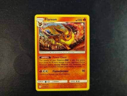 Pokemon Flareon Cosmic Eclipse