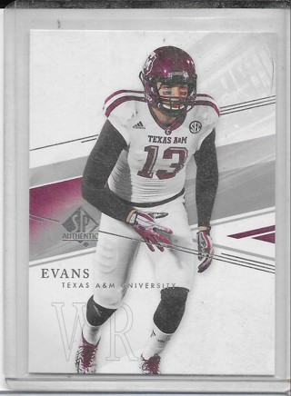 Mike Evans 2014 SP Authentic #49 Rookie Card