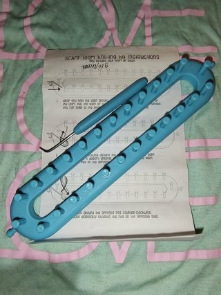 Scarf Loom Knitting Kit with Instructions