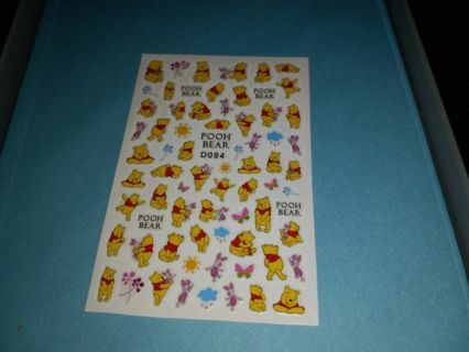 Winnie The Pooh Nail Stickers