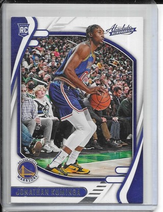 Jonathan Kuminga 2021-22 Chronicles Absolute #223 Rookie Card