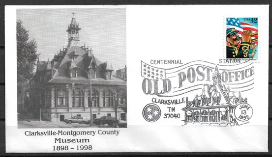 1998 Old Post Office Centennial cover franked with Sc3153