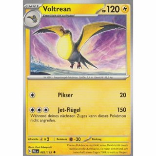 Tradingcard - pokemon 2023 german Voltrean 082/193 