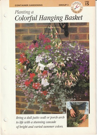 Success with Plants Leaflet: Colorful Hanging Baskets
