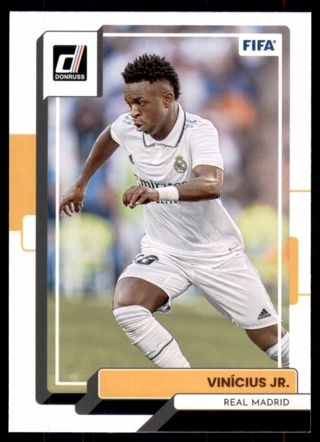 2022-23 Donruss Soccer Base #103 Vinicius Jr. - Real Madrid Football Card