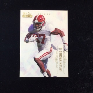 Jalen Waddle rookie Wild Card Matte White