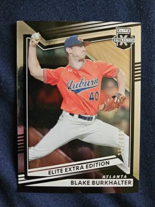 2022 Panini Elite Extra Edition Blake Burkhalter