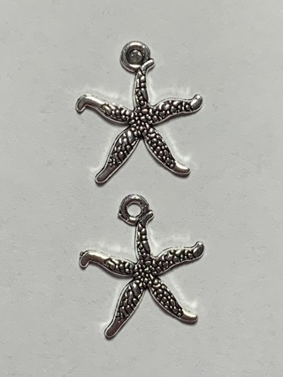 OCEAN/BEACH CHARMS~#49~SILVER~2 CHARMS~FREE SHIPPING!