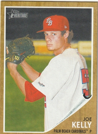 Joe Kelly 2011 Topps Heritage Rookie Card #143