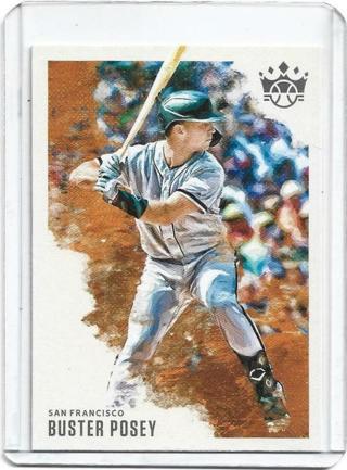 2020 DIAMOND KINGS BUSTER POSEY CARD