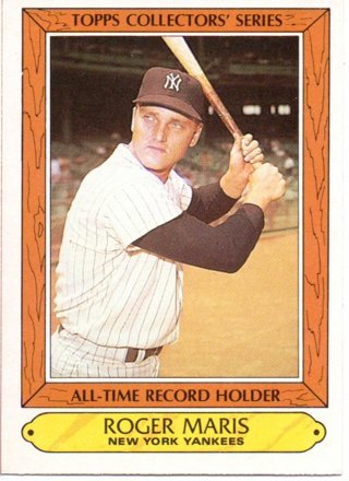 1985 Topps Roger Maris All Time Record Holder