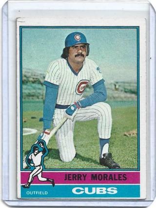 1976 TOPPS JERRY MORALES CARD