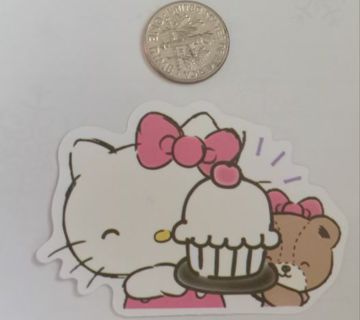 Hello Kitty vinyl sticker