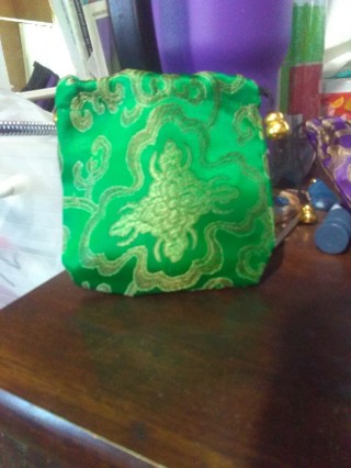  Chinese Silk Bag Of Assorted Brand New Jewelry