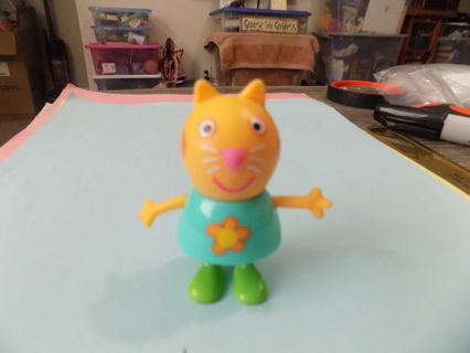 Peppa Pig friend Candy cat aqua shirt with a star