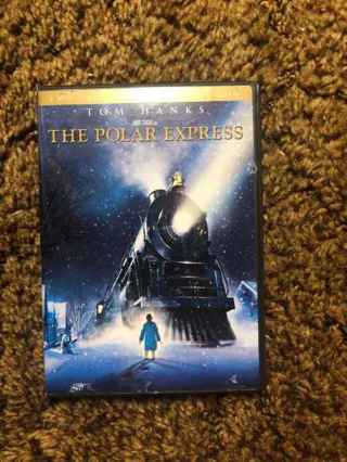 POLAR EXPRESS DVD,TOM HANKS=ORIGINAL CASE=NO SCRATCHES