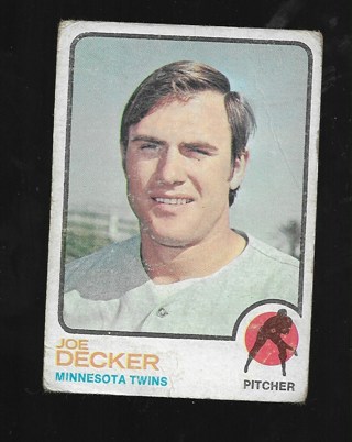 1973 TOPPS JOE DECKER #311