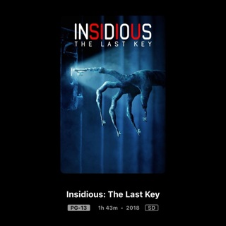 Insidious 4: The Last Key - SD MA