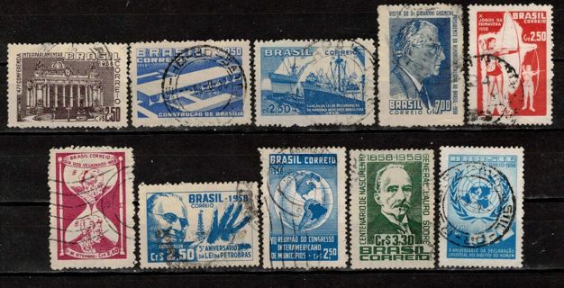 Brazil Commemoratives 1958 Part 2