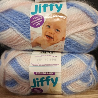 NEW - Lion Brand Jiffy Yarn - "Detroit" - Lot of 2