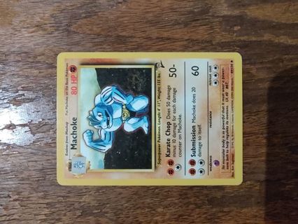 Pokemon Base Set 2 Machoke 49/130 #2