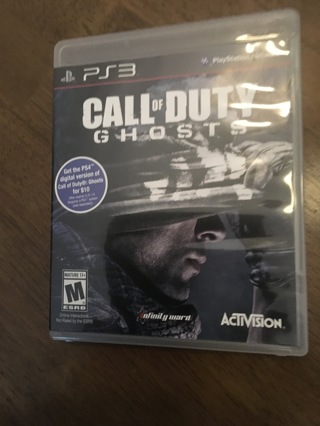 ⭐️ PS3 Call of Duty Ghosts ⭐️