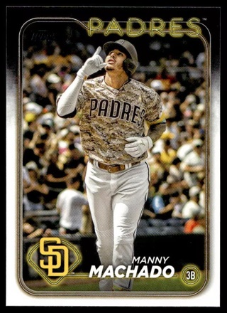 2024 Topps Series 2 Manny Machado #550 San Diego Padres