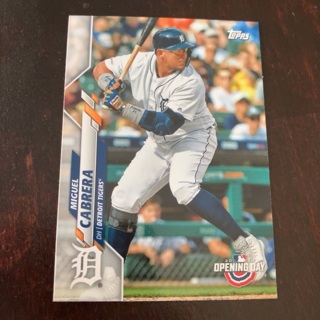 2020 Topps Opening Day - [Base] #111 Miguel Cabrera