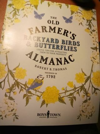 The Old Farmers Almanac-Backyard Birds and Butterflies