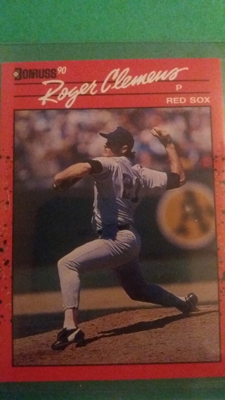 roger clemens baseball card free shipping