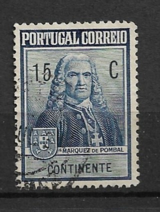 1925 Portugal ScRA11 15c Marqui de Pombal postage Due used