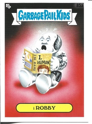 Brand New 2022 Topps Garbage Pail Kids i Robby Sticker From the Book worms Set