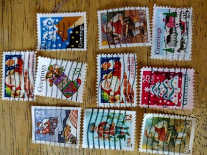 "older" Christmas stamps