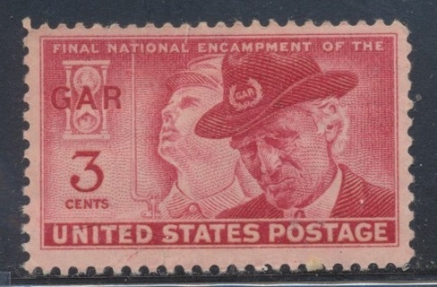 United States:  1949, Final Encampment of GAR, MNH-OG, Scott # US-985 - US-5306t1