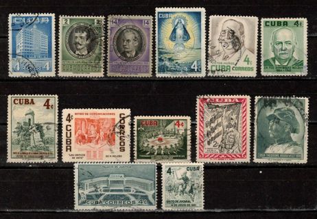 Cuba Commemoratives 1956-1958