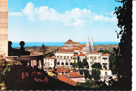 Vintage Postcard Sintra, Portugal