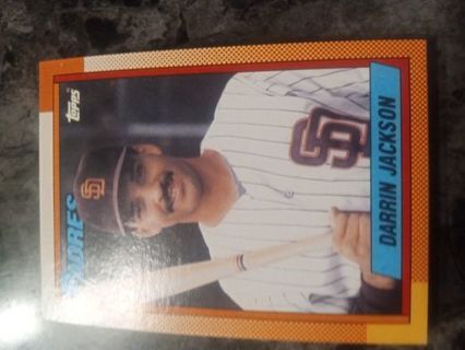 Darrin Jackson 1990 Topps San Diego Padres