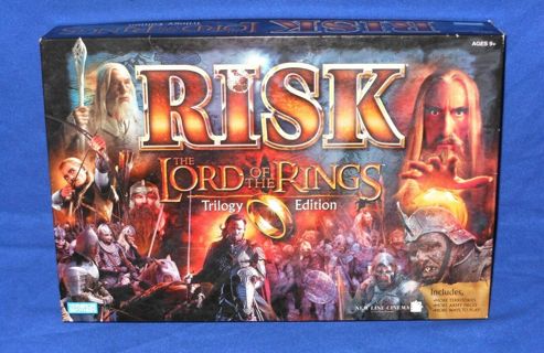 Risk The Lord Of The Rings Trilogy Edition Board Game