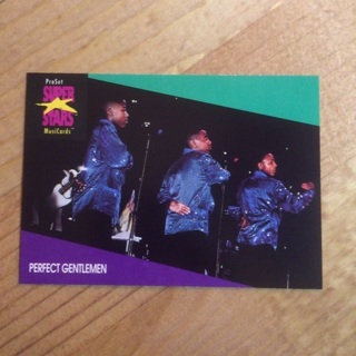 1991 ProSet Super⭐️Stars MusiCards ~ Perfect Gentlemen (Card # 133)