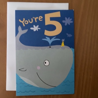 5th Birthday Card (A)