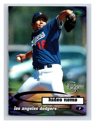 1998 SkyBox Dugout Axcess #23 Hideo Nomo