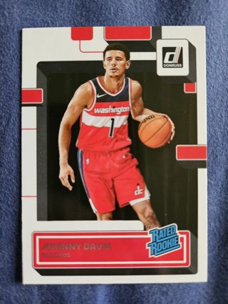 2022-23 Donruss Rated Rookie Johnny Davis