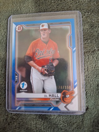 DL Hall rc/150 Milwaukee Brewers 